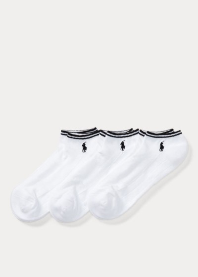 Men's Polo Ralph Lauren Tech Sport Low-Cut 3-Pack Socks | 982346SDK